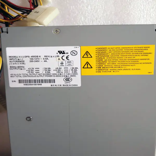 Spínaný zdroj Delta 450W DPS-450DB K
