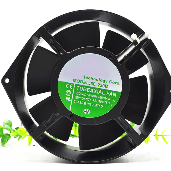 Pro Bi-Sonic 5E-230B 230V 46W 170 * 150 * 55MM Celokovové UPS napájení ventilátor 2wire