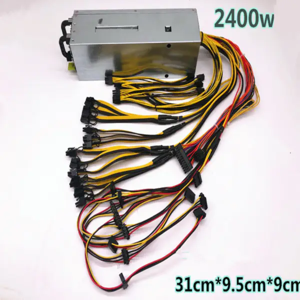 Vícekanálový zdroj napájení grafické karty s jmenovitým výkonem 2400 W ve špičce 2600 W zdroj napájení