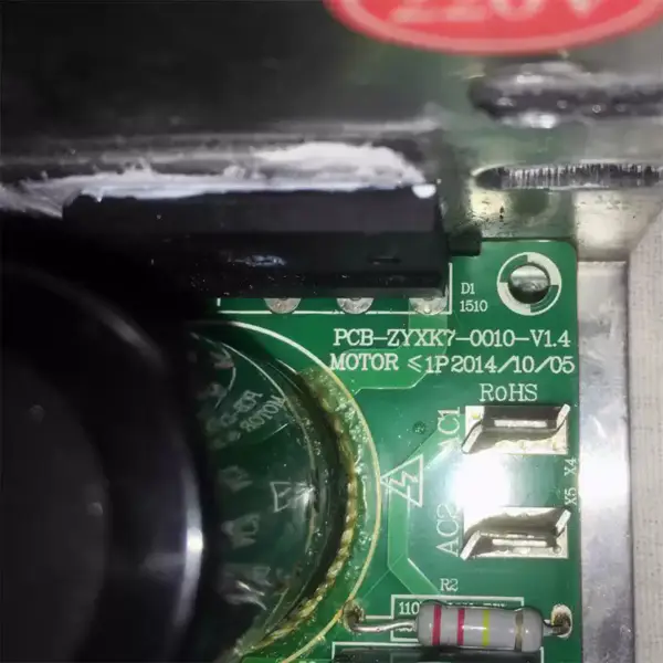 Deska s motorovými obvody, řídicí jednotka motoru PCB-ZYXK7-0010-V1.4 pro obecný běžecký pás ZYXK7