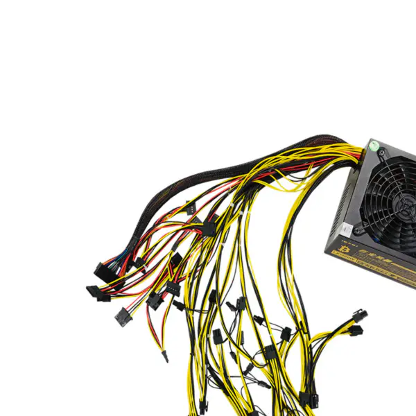 2000W napájecí zdroj Bitmain Dragon Storm LX2000W Vícekanálový serverový zdroj 16*(6+2Pin) pro GPU sestavy
