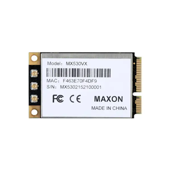 Qualcomm Atheros QCA9880 dvoupásmový 2,4GHz 5GHz 2x2 MIMO 802.11ac Mini PCIE WiFi modul MX520VX nahrazuje Compex WLE600VX