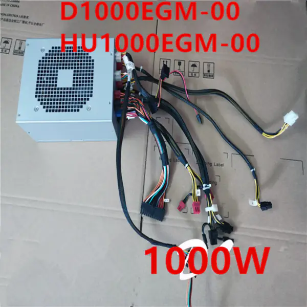 Zdroj napájení pro Dell Alienware Area-51 R2 R5 R8 R9 T3630 T3640 1000W napájecí zdroj D1000EGM-00 0WTGN 0PDJK HU1000EGM-00