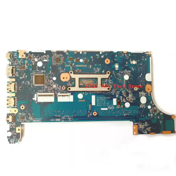 Základní deska notebooku Lenovo Thinkpad E480 E580 EE480 EE580 NM-B421 Základní deska i5-8250U RX550 2G