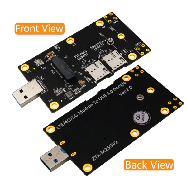 50ks/LOT IPEX4 na RP-SMA/Imhf4 na SMA samice vodotěsný Pigtail Wifi kabel pro 4G 5G bezdrátový modul pro sim8202g/RM500Q-AE
