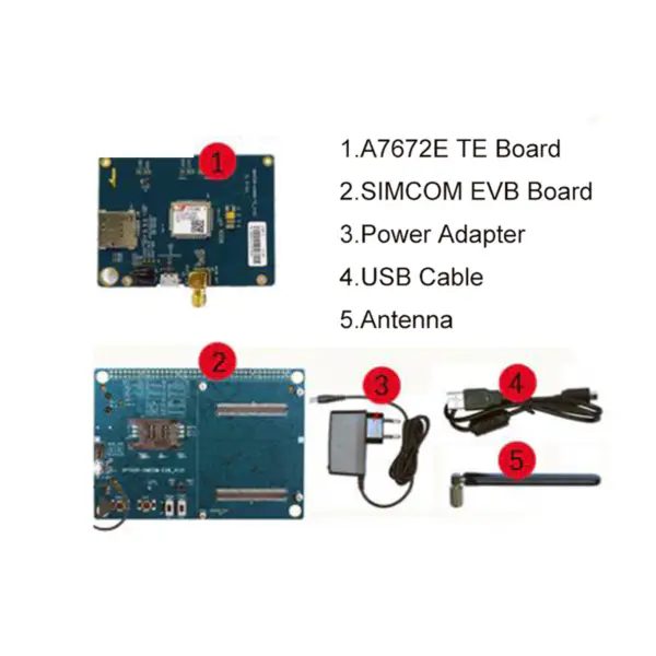 RAK2287 Koncentrátor LPWAN mini-PCIe Modul Semtech SX1302 Vestavěný modul GPS ZOE-M8Q Rozhraní SPI globální pásmo 3G LTE modem
