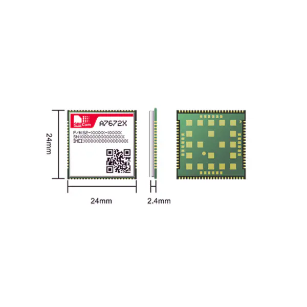 RAK2287 Koncentrátor LPWAN mini-PCIe Modul Semtech SX1302 Vestavěný modul GPS ZOE-M8Q Rozhraní SPI globální pásmo 3G LTE modem