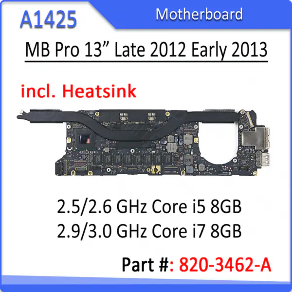 Apple A1425 820-3462-A Motherboard