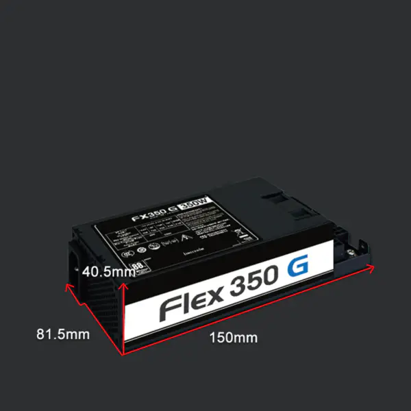 Zdroj napájení pro FSP Full Modular 80Plus Silver ITX Flex Small 1U K39 350W spínaný zdroj FX350G