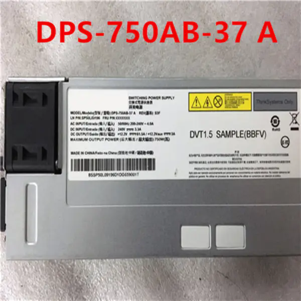 95% IBM X3650M5 750W spínaný zdroj DPS-750AB-37 A