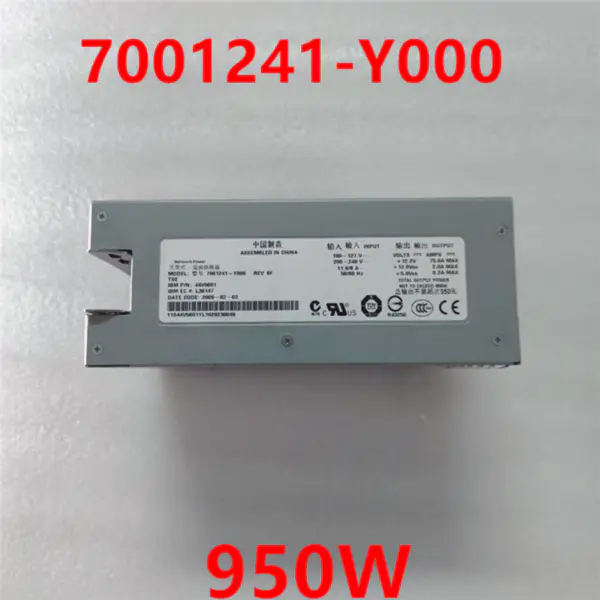 Zdroj napájení pro IBM 520 7703 8203-E4A P6 950W spínaný zdroj 7001241-Y000 44V5601 44V6477 74Y6726 44V5097