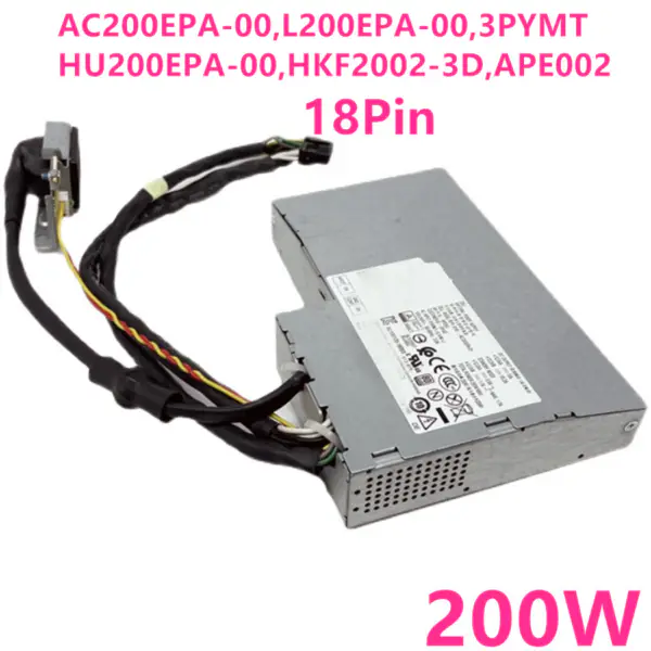 Zdroj napájení pro Dell AIO 5250 3240 7440 18Pin 200W napájecí zdroj AC200EPA-00 L200EPA-00 HU200EPA-00 HKF2002-3D APE002 3PYMT