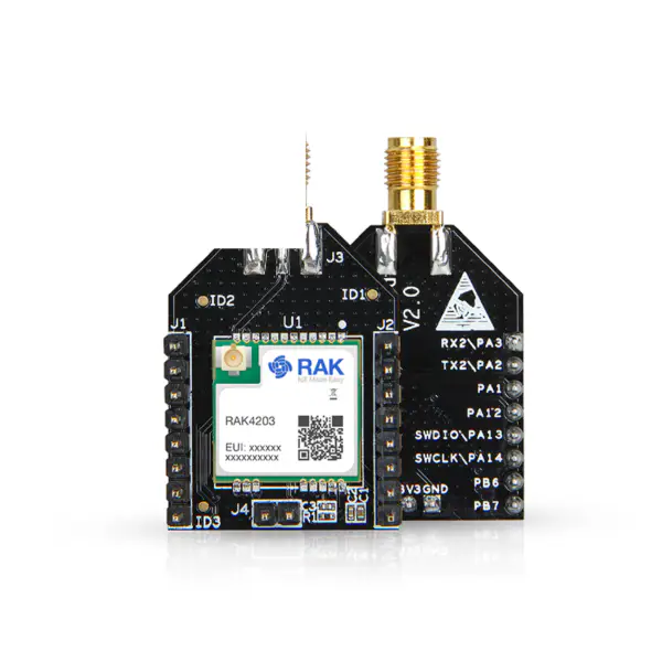 RAK811 Nízkopříkonový vysílač s dlouhým dosahem technologie LoRa Semtech SX1276 STM32 čip LoRaWAN 1.0.2