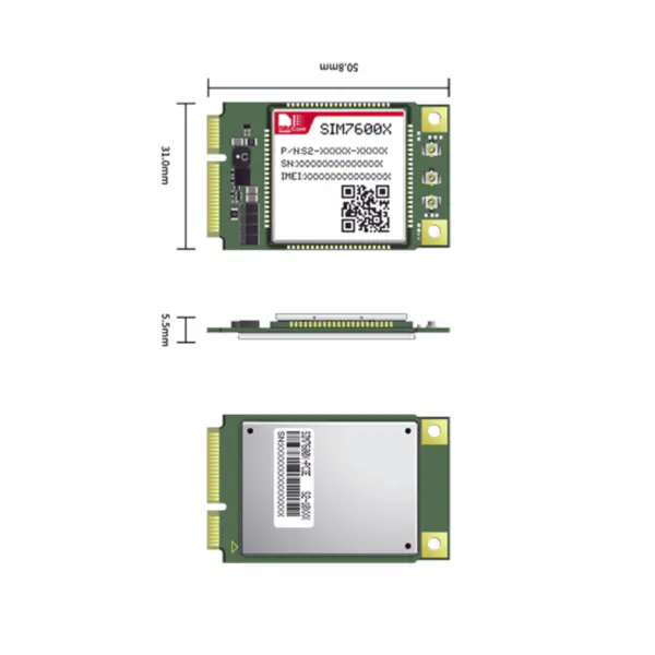 SIMCOM SIM7000A MCU32-WROVER-B vývojová deska s anténou 4G GPS Quad-Band LTE-FDD B2/B4/B12/B13