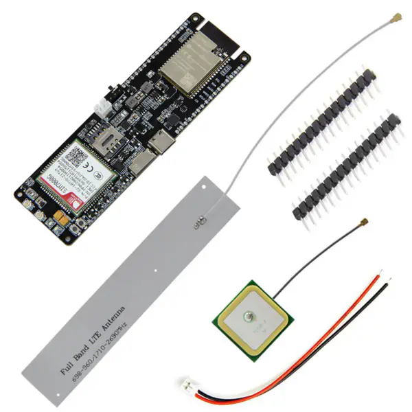 SIMCOM LTE Cat4 modul SIM7600E-H SIM7600SA-H SIM7600G-H MCU32 ESP32-WROVER-B WIFI bluetooth bezdrátová vývojová deska