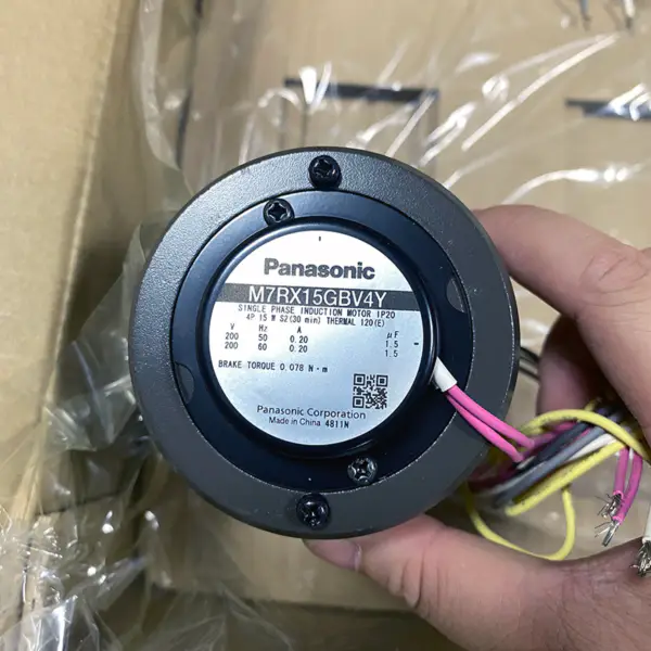 Jednofázový indukční motor Panasonic IP20 M7RX15GBV4Y 4P 15W S2(30min)