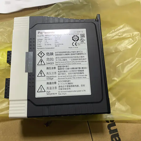 Nové střídavé servo Panasonic 400W MBDDT2210A41