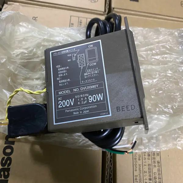 Řídicí jednotka typu Panasonic Small Geard Motor Unit 200V 90W DVUX990Y