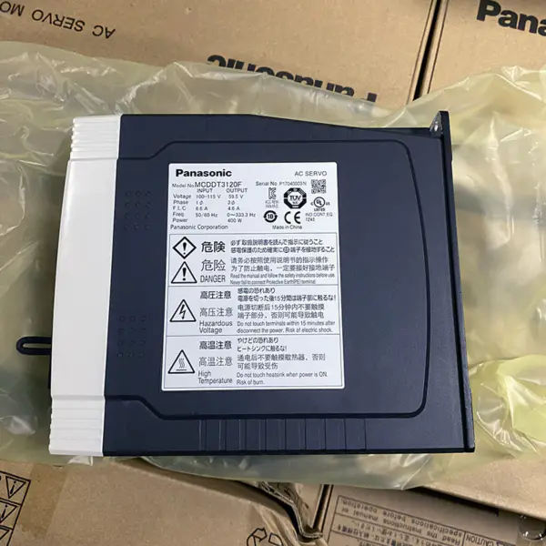 Panasonic AC Servo Driver 100-115V 400W MCDDT3120F