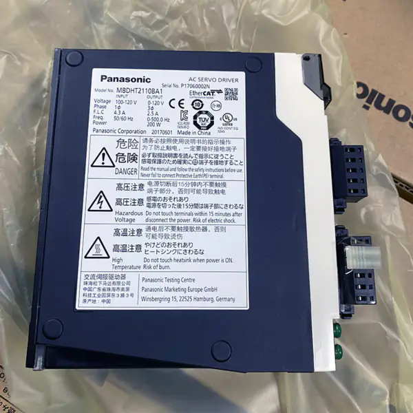 Panasonic AC Servo Driver 100-120V 200W MBDHT2110BA1