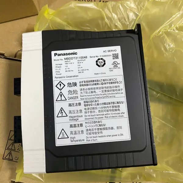 Panasonic AC Servo 100-115V 200W MBDDT2110048