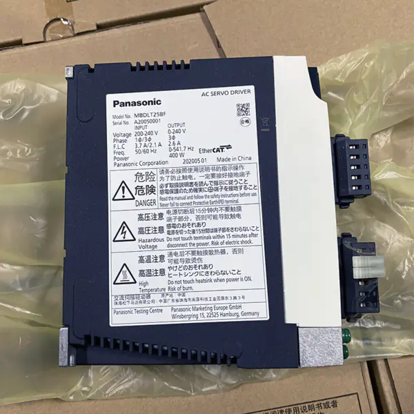 Panasonic AC Servo Driver 200-240V 400W MBDLT25BF