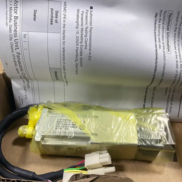 Střídavý servomotor Panasonic 0,1 kW MSMF012L1B2