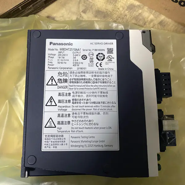 Panasonic AC Servo Driver 200-240V 400W MBDHT2510AA1