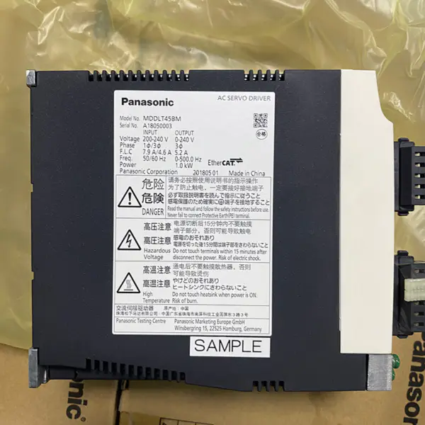 Panasonic AC Servo Driver 200-240V 1,0kW MDDLT45BM