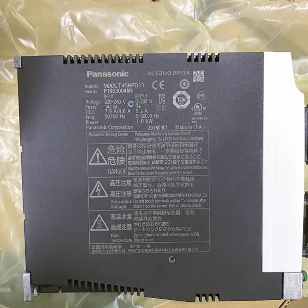 Panasonic AC Servo Driver 200-240V 1,0kW MDDLT45NFD11