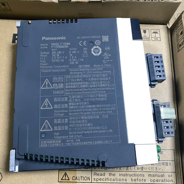 Panasonic AC Servo Driver 200-240V 200W MADLT15NM