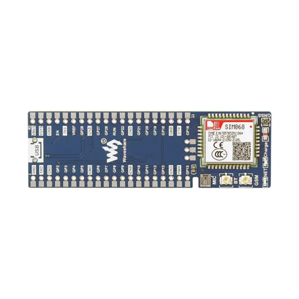 Raspberry Pi SIMCOM SIM868 modul HAT GSM GPRS GNSS bluetooth 3.0 rozšiřující deska CP2102 čip 40pin GPIO