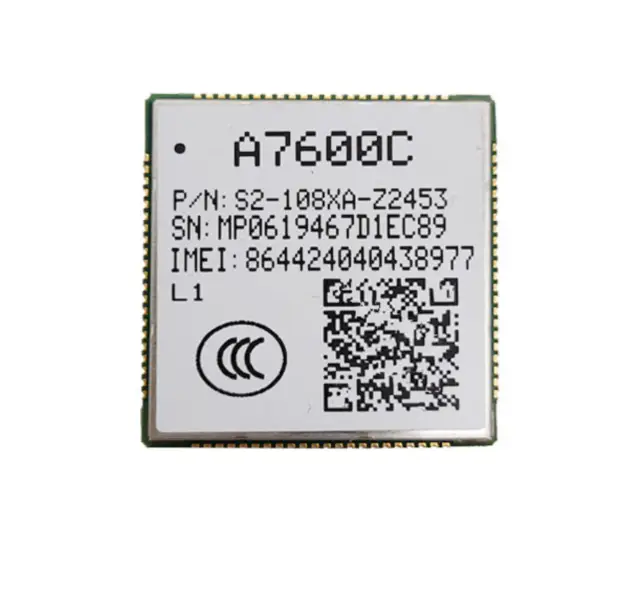 10ks/lot SIMCOM A7600C-L1 LCC+LGA balení Modul LTE CAT1 modem konkurenceschopný se SIM7600