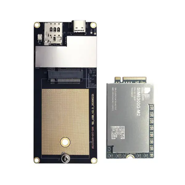2ks SIMCOM A7682E 4G Cat1 modul LTE-FDD/GSM/GPRS/EDGE podpora FOTA LBS SSL B1/B3/B5/B7/B8/B20 kompatibilní se SIM800C, SIM868