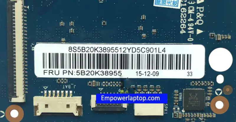Základní deska notebooku Lenovo Ideapad 100S-11IBY FRU:5B20K38955 Atom Z3735F 2G RAMs 64G SSD
