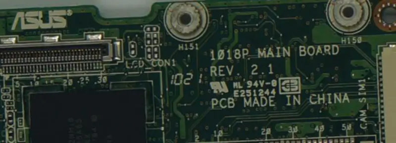 Základní deska Asus 1018p