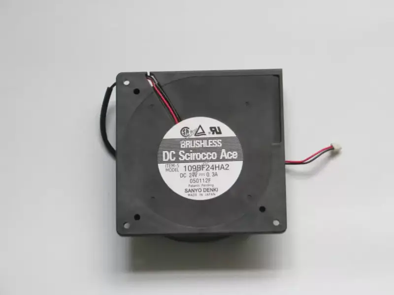 Sanyo 109BF24HA2 24V 0,3A 2drátový chladicí ventilátor