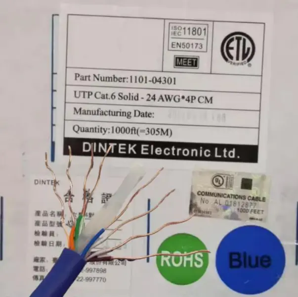 DINTEK 1101-04301 Communication Cable