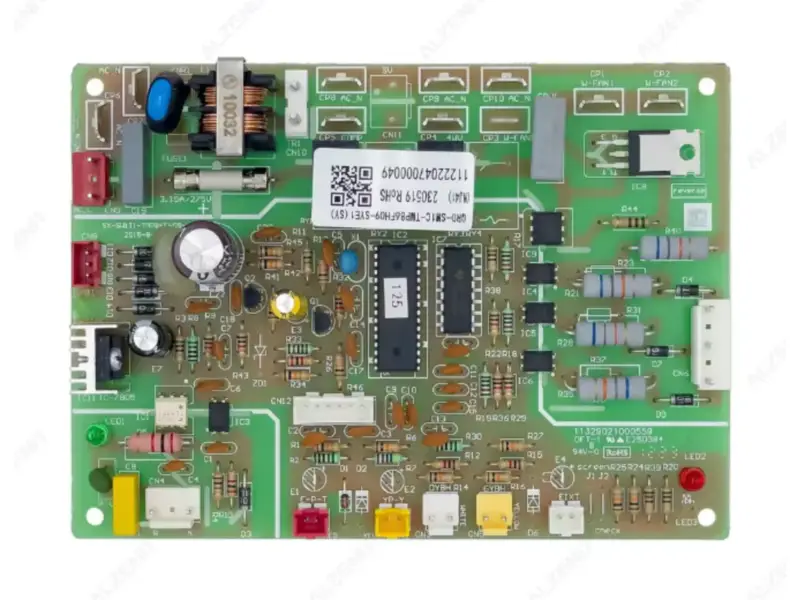 Řídicí deska klimatizace QRD-SW1C-TMP86FH09-SYE1 Obvod PCB 11222047000049