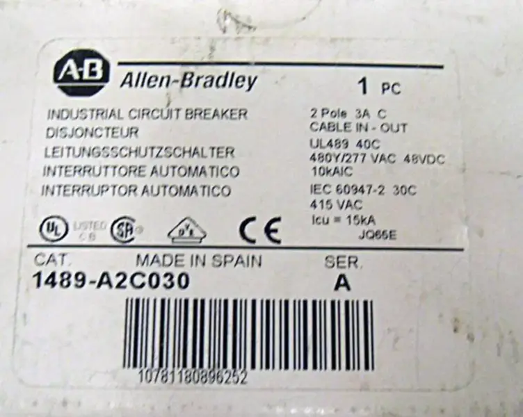 Allen-Bradley 1489A2C030