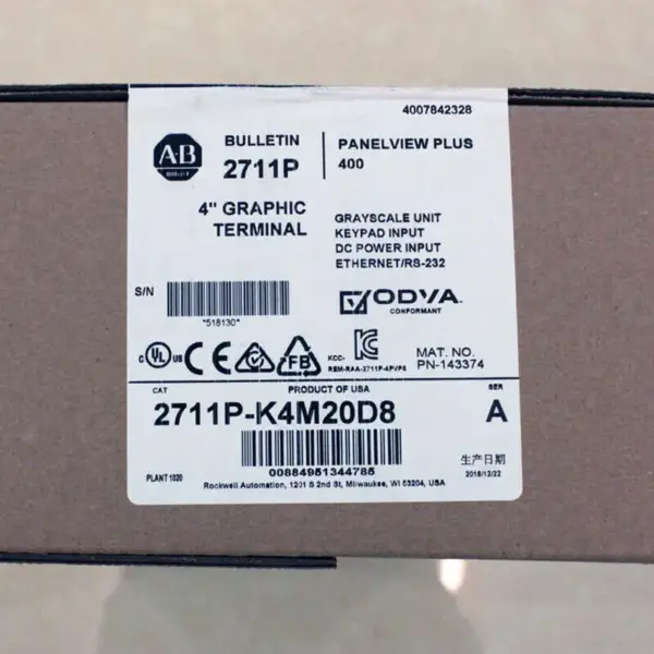Allen-Bradley 2711P-K4M20D8