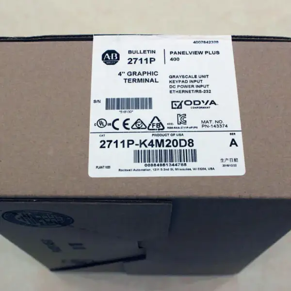 Allen-Bradley 2711P-K4M20D8
