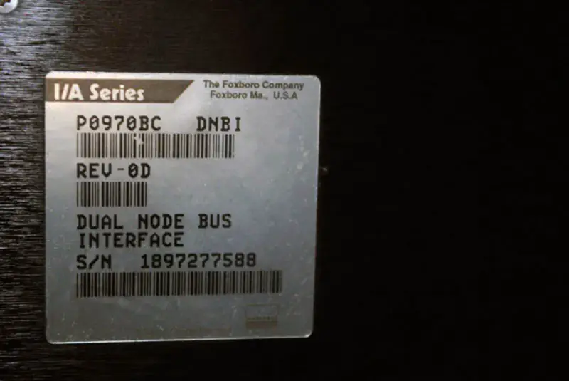 Foxboro P0970BC