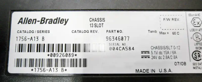 Allen-Bradley 1756A13