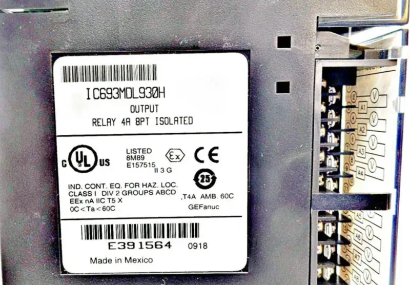 GE Fanuc IC693MDL930H
