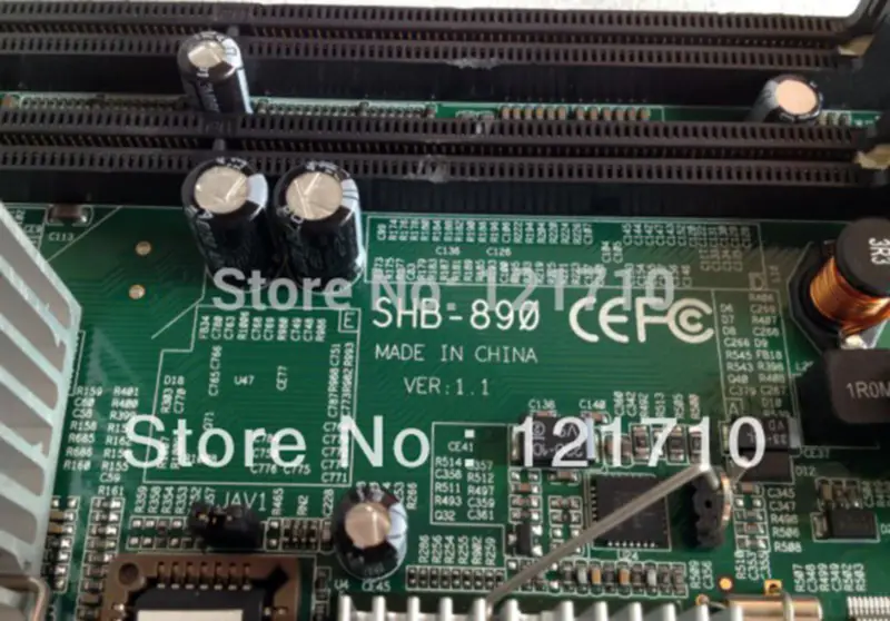 Průmyslová základní deska Norco SHB-890 VER 1.1 LGA 775 s plnohodnotným procesorem a dvouměsíční zárukou