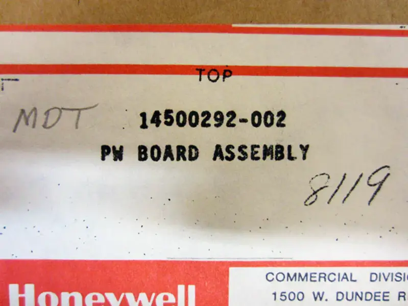Honeywell 14500292-002