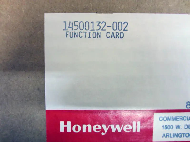 Honeywell 14500132-002