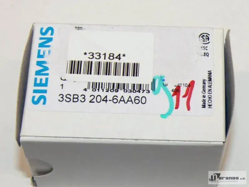 Siemens 3SB3204-6AA60