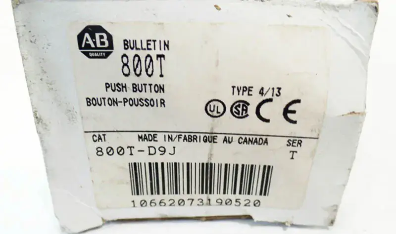 Allen-Bradley 800TD9J